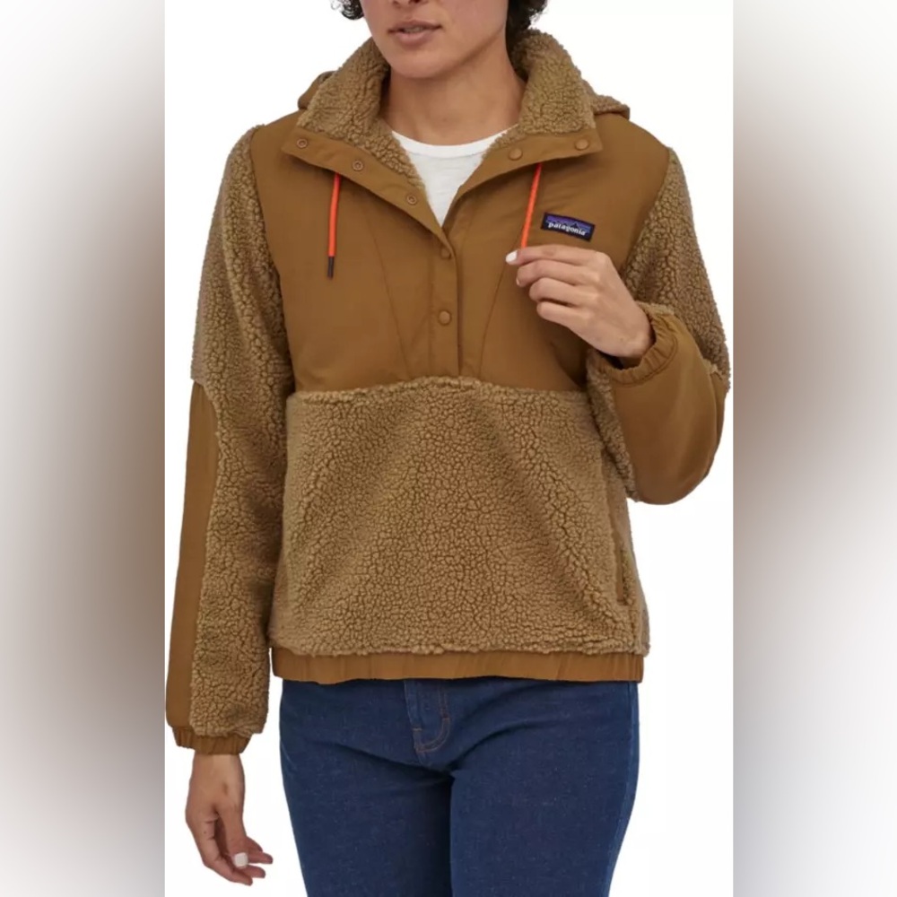 Patagonia Shelled Retro-X Pullover | Women’s Small | Brown Jacket
